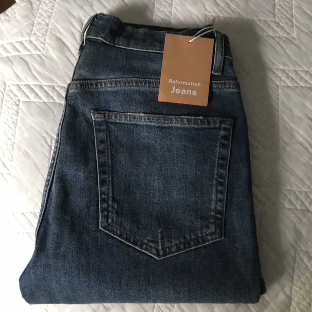 Brand new Reformation High & Skinny jeans size 28
